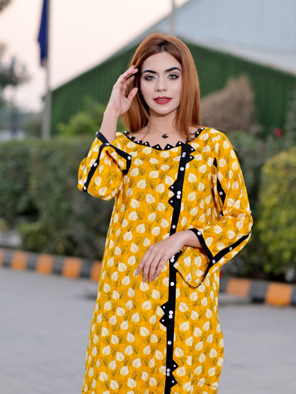 2 Pc stylish Lawn dress - Image 4