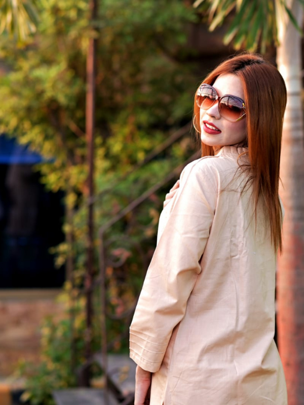 2Pc soft Khaddar dress - Image 4