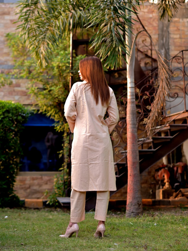 2Pc soft Khaddar dress - Image 2